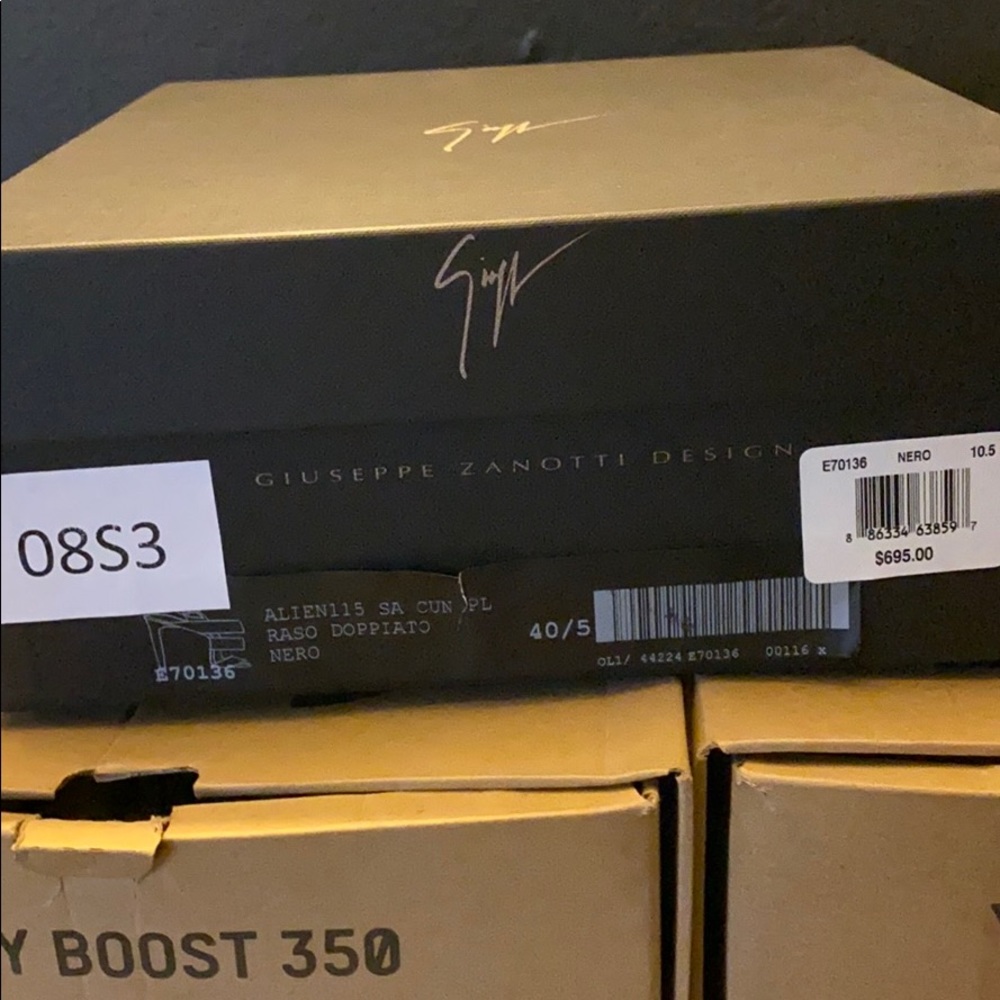 Giuseppe Zanotti Black shoes